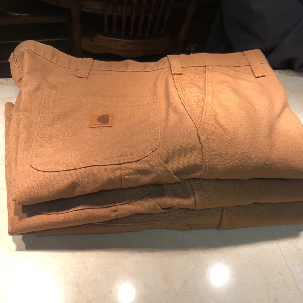 Carhartt pants 3 pairs